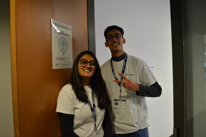 CSE student volunteers